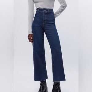 ZARA Marine Straight High Rise Jeans